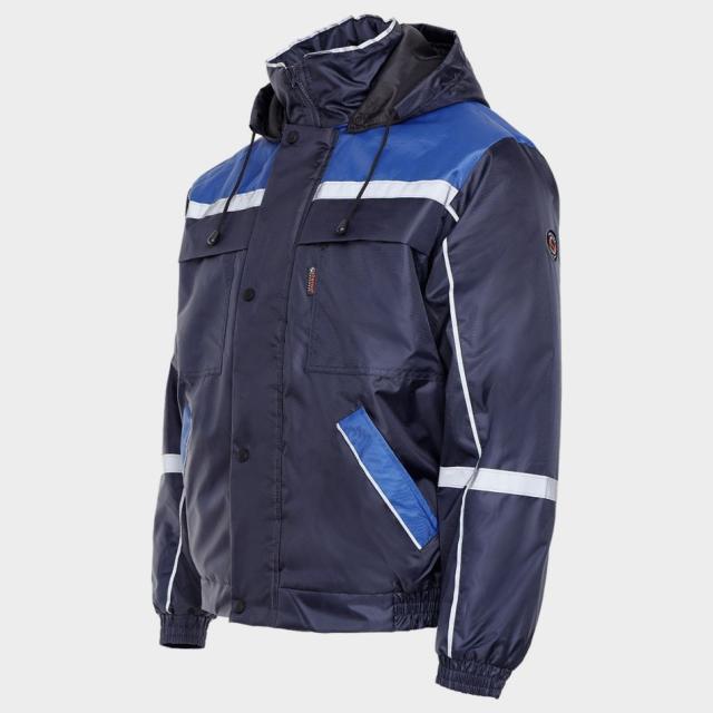 Haina de iarna impermeabila STENSO, COLLINS, bleumarin/albastru, marimea 2XL