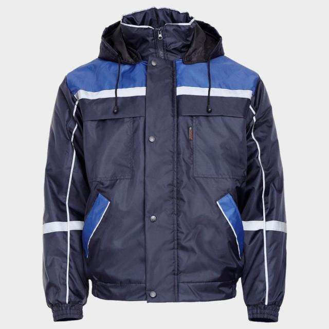 Haina de iarna impermeabila STENSO, COLLINS, bleumarin/albastru, marimea 2XL