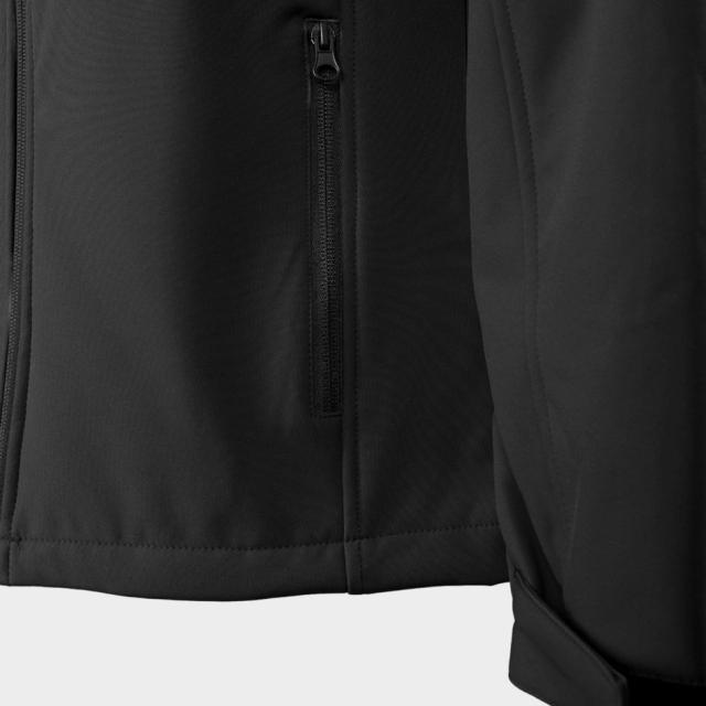 Jacheta softshell neagra dama STENSO, marimea XL