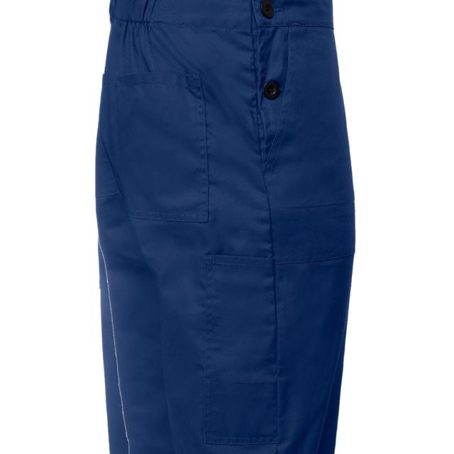 Pantaloni cu pieptar Stenso PLUTON, bleumarin, marimea M