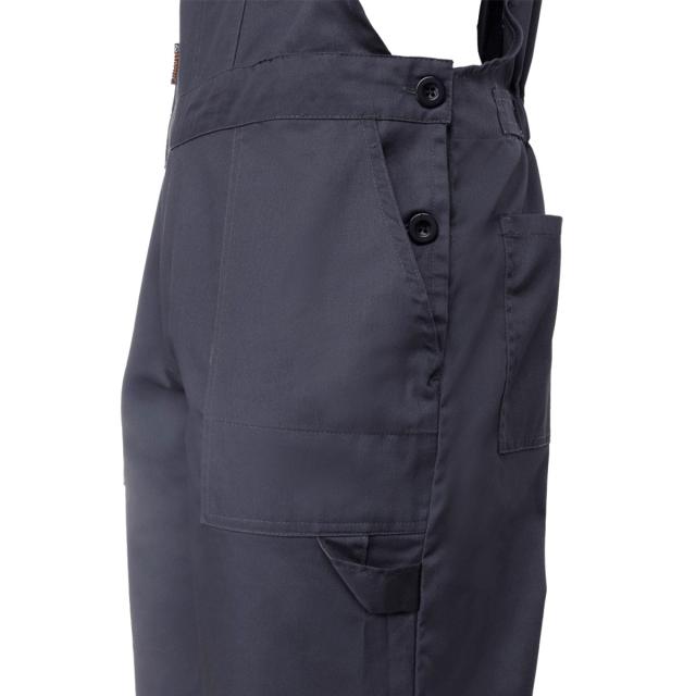 Pantaloni cu pieptar Stenso PLUTON GREY, gri, marimea L