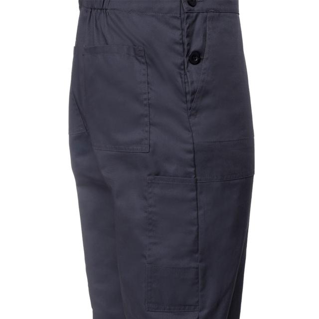 Pantaloni cu pieptar Stenso PLUTON GREY, gri, marimea 2XL