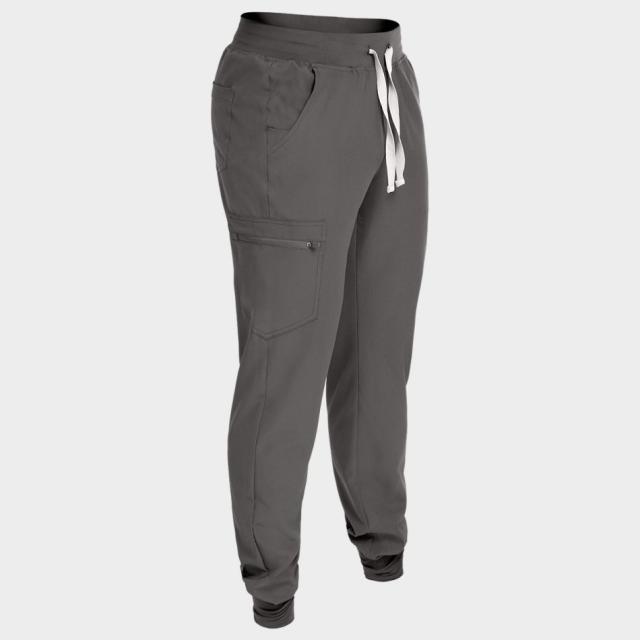 Pantaloni medicali unisex BEUNIQUE, gri, NOBBY GREY, marimea S