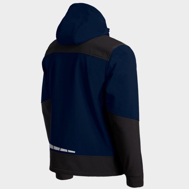 Jacheta softshell RUNE BLUE/BLACK STENSO, marimea 4XL