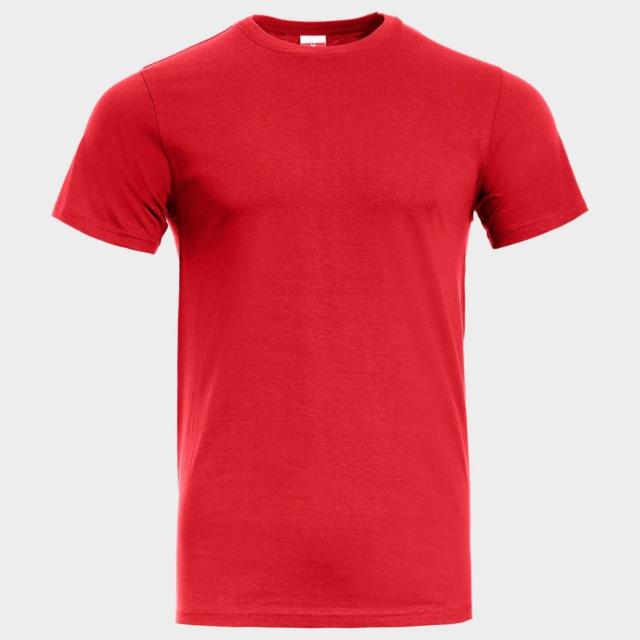 Tricou maneca scurta STENSO NAOS ROSU, marimea 2XL