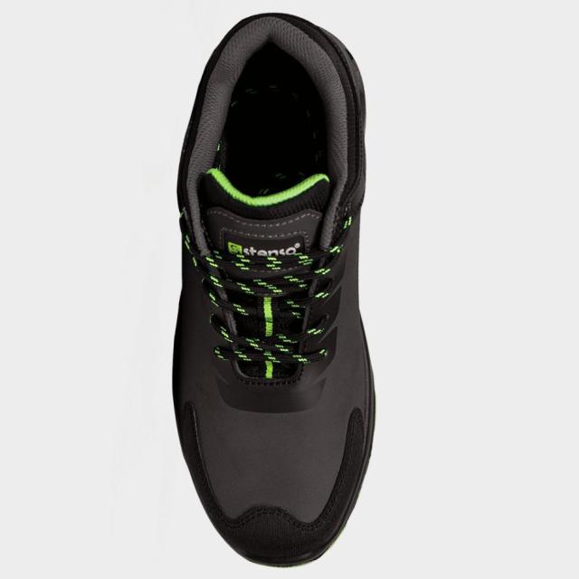 Pantofi de protectie, STENSO, RULER LOW, S3S SR, gri/verde, marimea 42