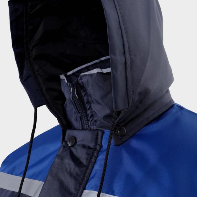 Costum vatuit STENSO COLLINS, bleumarin, jacheta si pantalon pieptar