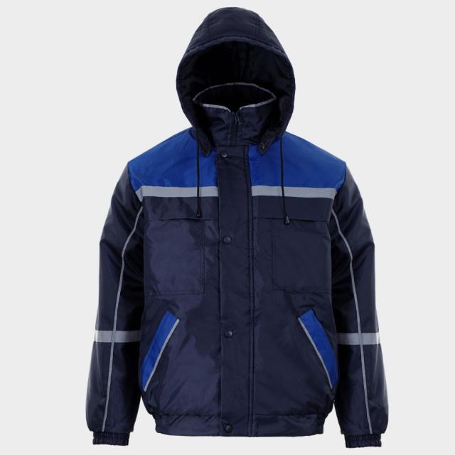 Costum vatuit STENSO COLLINS, bleumarin, jacheta si pantalon pieptar