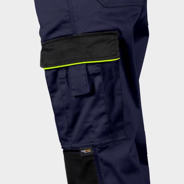 Pantaloni standard dama BELLA STRETCH NAVY STENSO, marimea 38