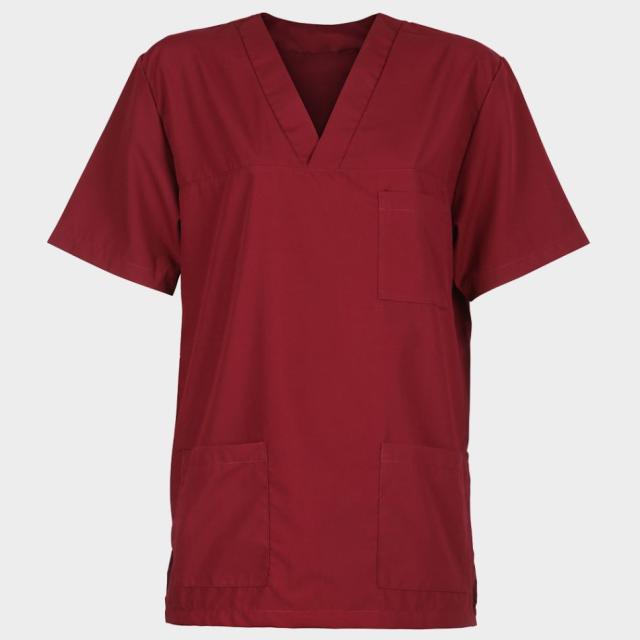 Costum medical, BEUNIQUE, M3, bordeaux, marimea 44