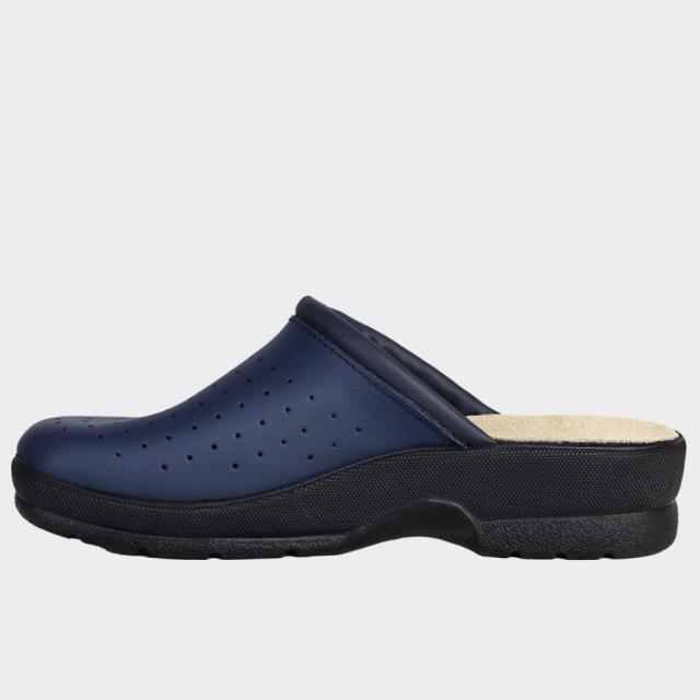 Saboti de dama bleumarin din piele GOLDENFIT, GF LADY NAVY, marimea 40