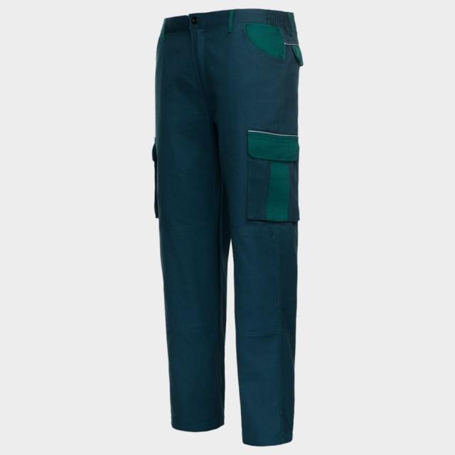 Pantaloni standard verzi ASIMO GREEN STENSO, marimea 54