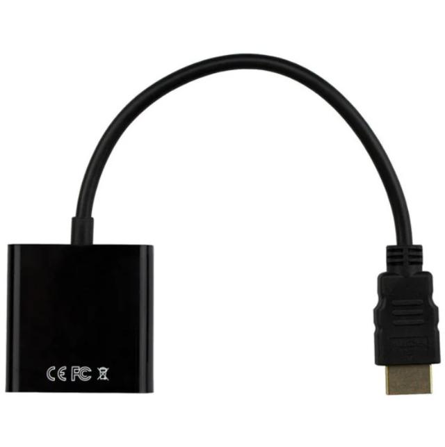 Adaptor HDMI VGA MYRIA MY8707, negru