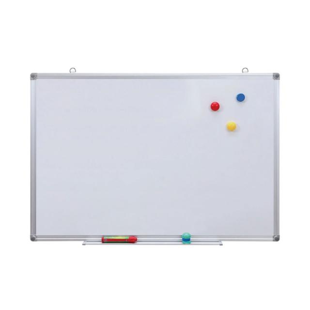 Tabla magnetica cu rama de aluminiu, 90x120 cm