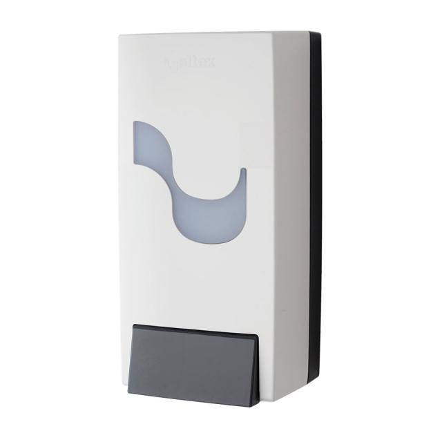 Dispenser manual, Celtex, Megamini, pentru sapun spuma, alb, 900 ml