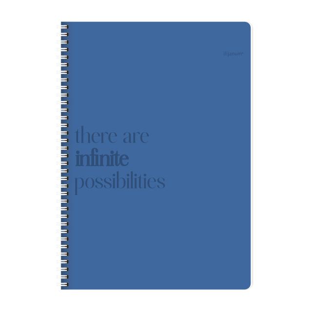 Notes Ilijanum, A6, cu spira, 80 file, 70 g/mp, matematica