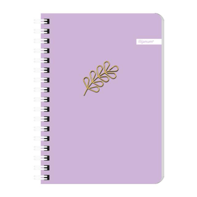 Notes Ilijanum, A6, cu spira, 60 file, dictando, soft touch