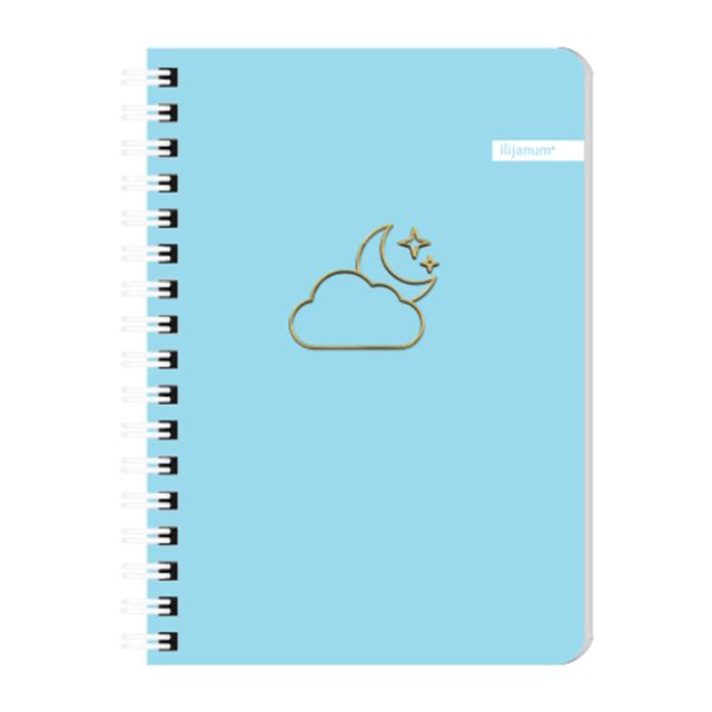 Notes Ilijanum, A6, cu spira, 60 file, dictando, soft touch