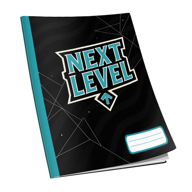 Caiet Next Level A4, 48 de file, 60g/mp, matematica, diverse modele de coperti