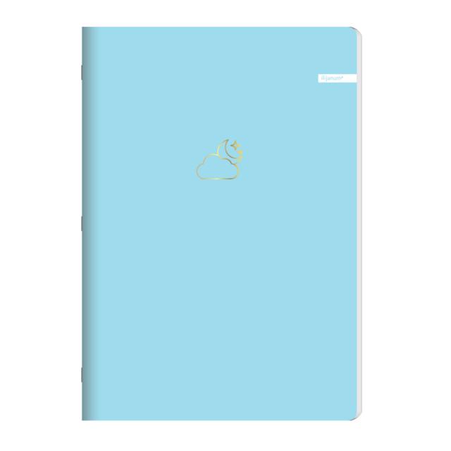 Caiet A4 capsat, 60 file matematica, 70g/mp, coperta soft touch