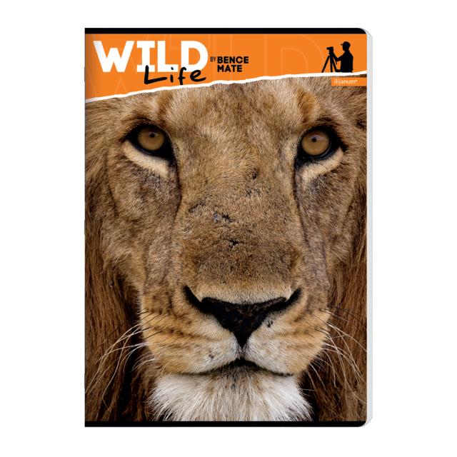 Caiet A5 capsat, 52 file dictando, 70g/mp, design animale