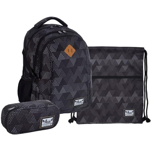 Ghiozdan echipat HASH, 11 componente