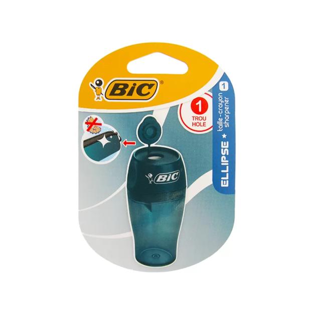 Ascutitoare Bic, cu container, simpla, diverse culori, blister