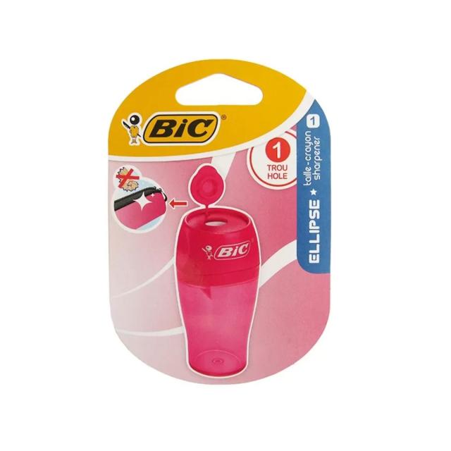 Ascutitoare Bic, cu container, simpla, diverse culori, blister