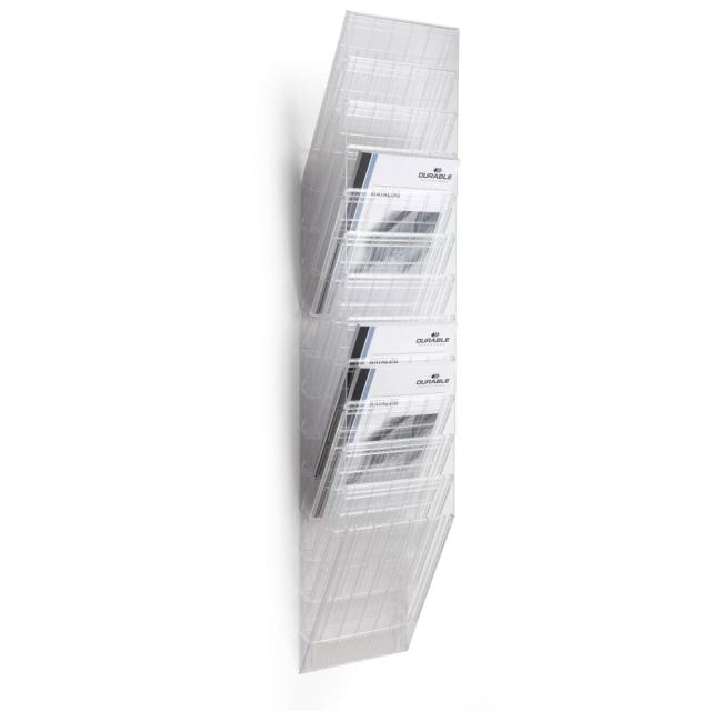 Set 12 tavite verticale FLEXIBOXX, format A4, portret transparent