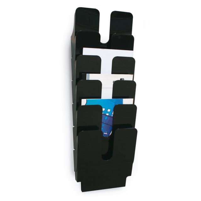 Set 6 tavite verticale FLEXIPLUS, format A4, negru