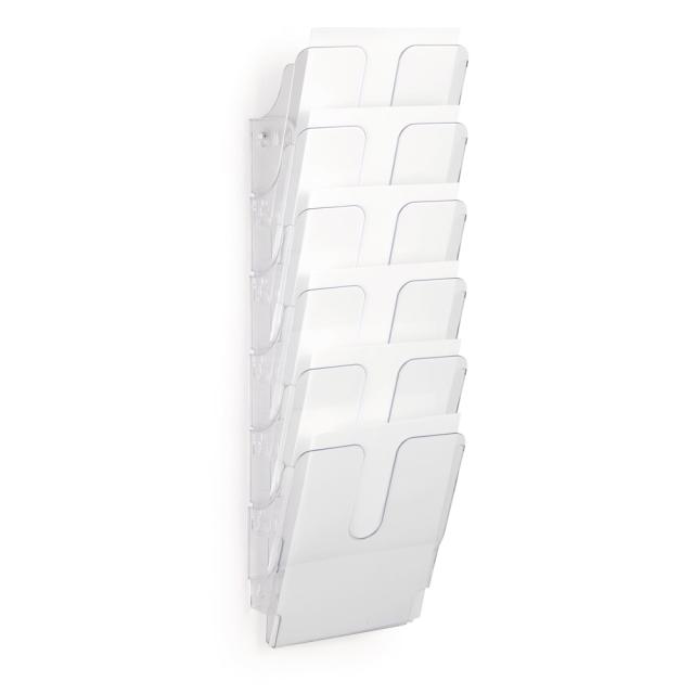 Set 6 tavite verticale FLEXIPLUS, format A4, transparent