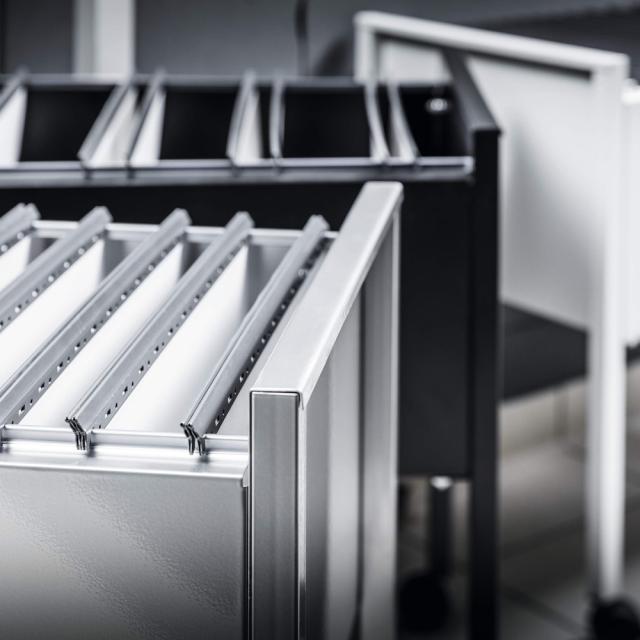 Suport pentru dosare suspendabile, capacitate 80 dosare