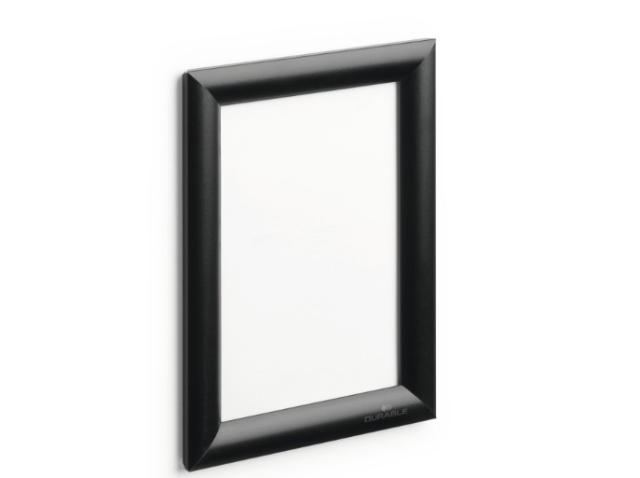 Rama prezentare click Durable, A4, negru