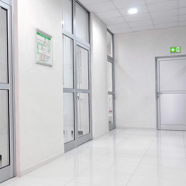 Rama prezentare click Durable, A3, argintiu