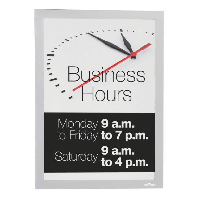 Duraframe magnetic SUN Durable, format A4, gri