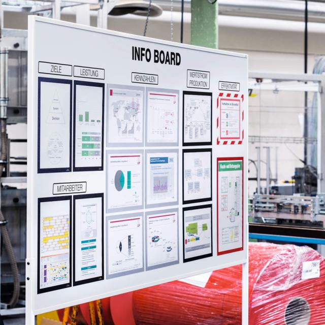 Rama magnetica Durable Duraframe, A4, negru, 5 bucati/set