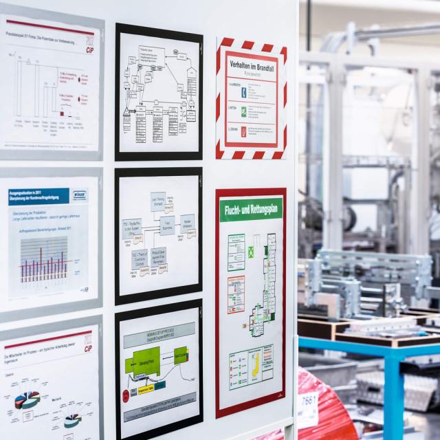 Rama magnetica Durable Duraframe, A4, negru, 5 bucati/set