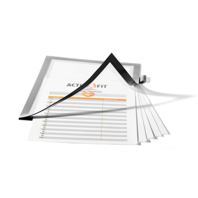 Duraframe magnetic Note, format A4, culoare gri, 1 bucata/set