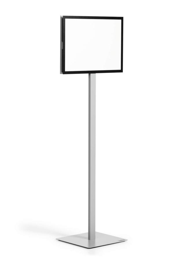 Stand de podea Durable, Basic, A3, pentru informatii, gri antracit