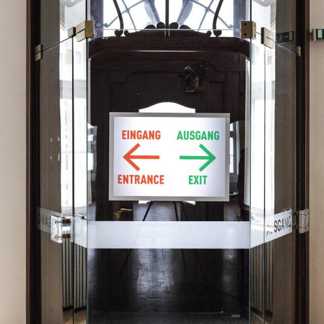 Display autoadeziv, magnetic Durable Duraframe Poster, 50 x 70 cm, argintiu