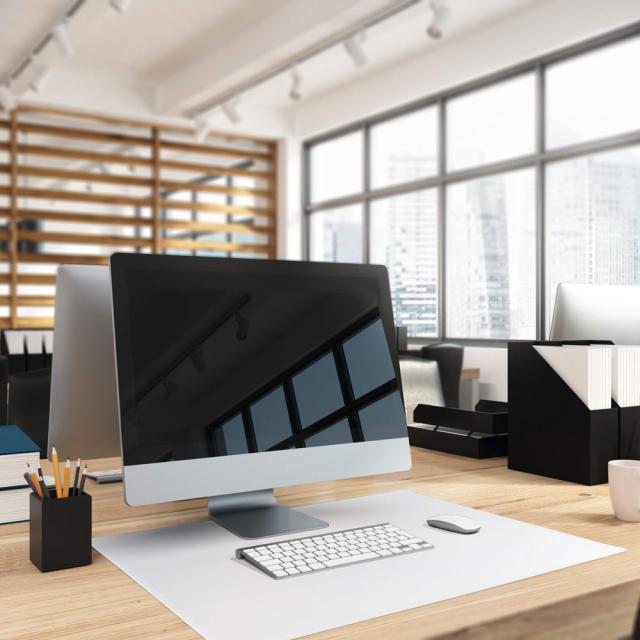 Mapa pentru birou Durable, 650 x 500 mm, transparent