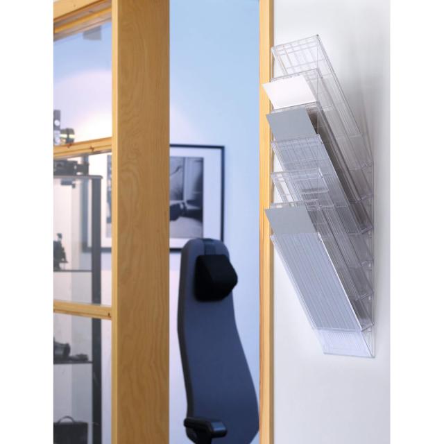 Set 6 tavite verticale FLEXIBOXX, format A4, negru