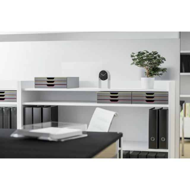 Organizator documente, Durable Varicolor, cu 3 sertare