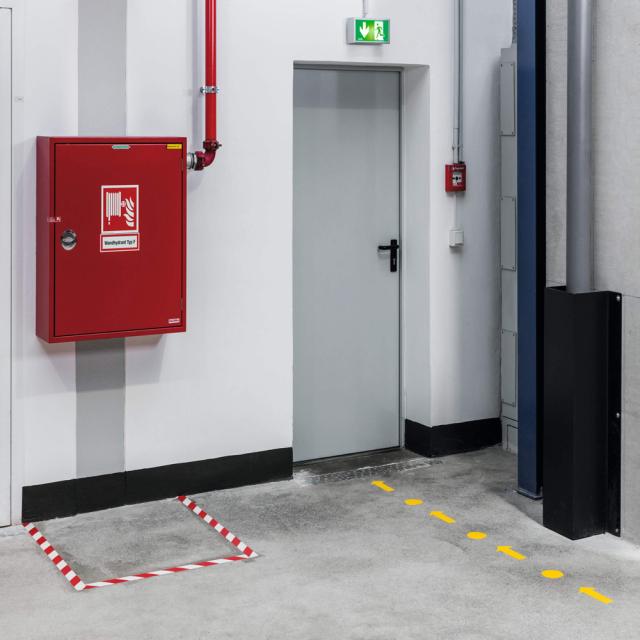 Marcaj pentru podea, Forma Sageata, 50 x 0.7 x 200 mm, 10 bucati/set