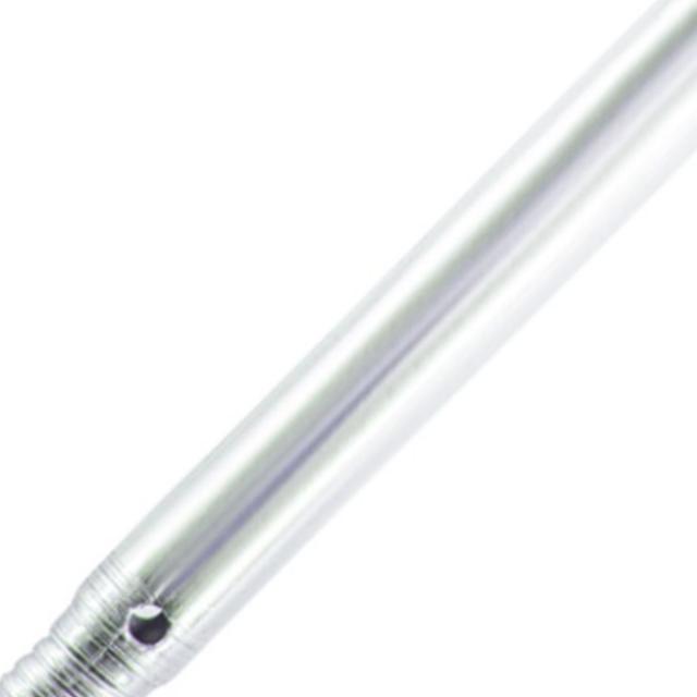 Maner aluminiu, suport mop, 140 cm, rosu