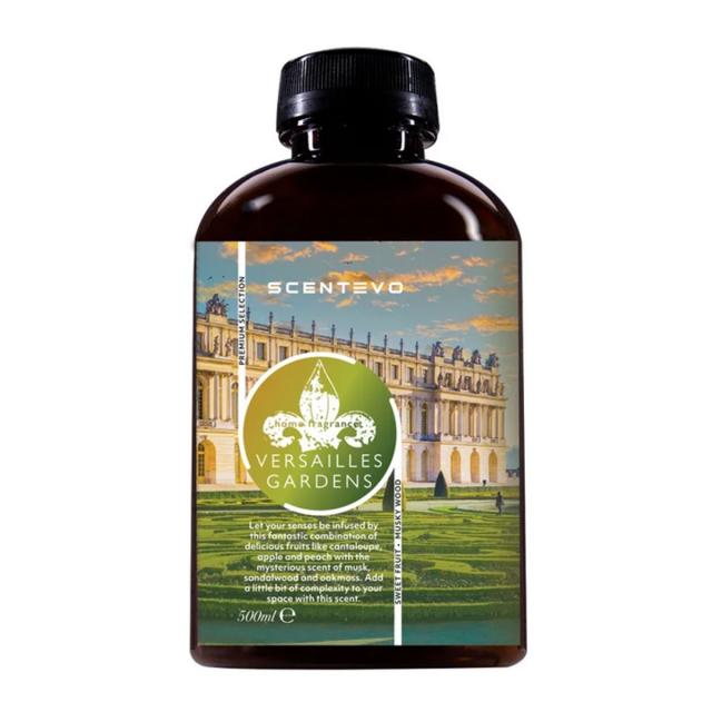 Rezerva odorizant camera pe baza de uleiuri esentiale Versailles Gardens, 500 ml