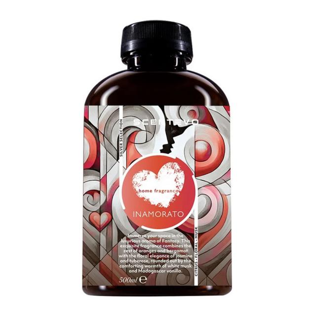 Rezerva odorizant camera pe baza de uleiuri esentiale Inamorato Silver Line, 500ml