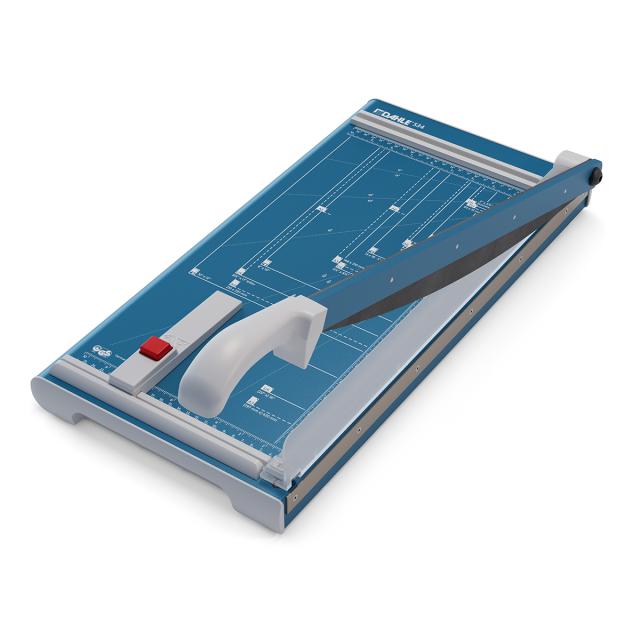 Ghilotina Dahle 534, A3, lungime taiere 460 mm, capacitate 15 coli, albastru