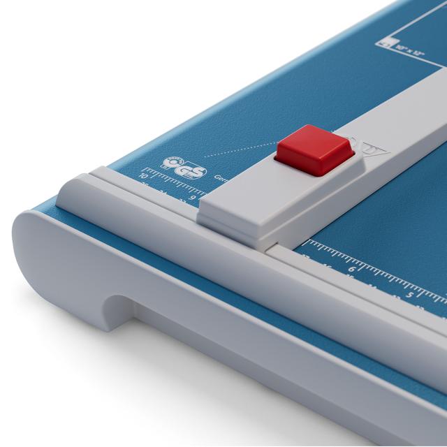 Ghilotina Dahle 534, A3, lungime taiere 460 mm, capacitate 15 coli, albastru
