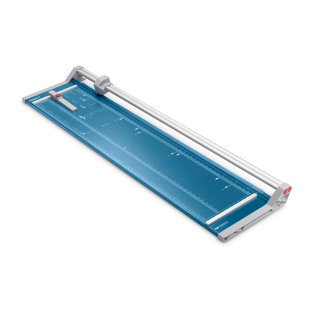Trimmer Dahle 558, A0, lungime taiere 1300 mm, capacitate 7 coli, albastru